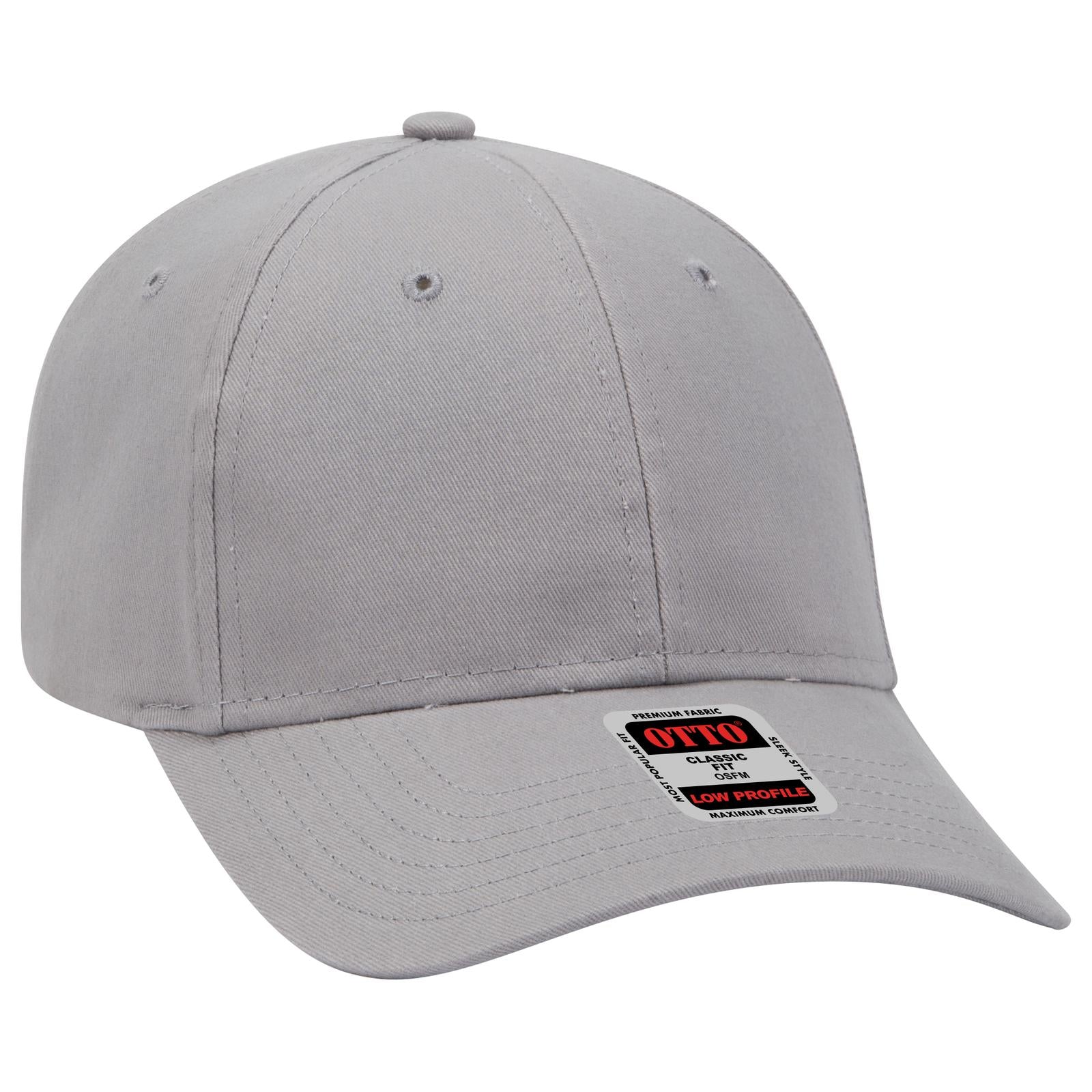 OTTO CAP 6 Panel Low Profile Baseball Cap