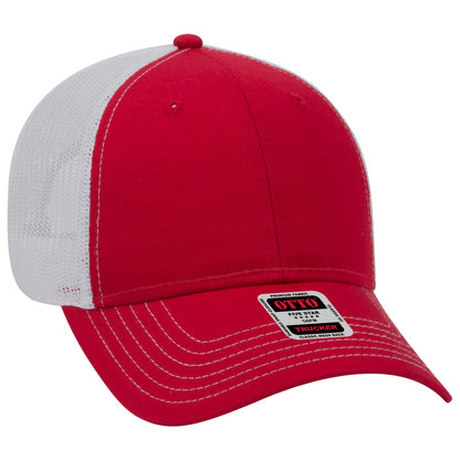 OTTO CAP 6 Panel Low Profile Mesh Back Trucker Hat 83-1239