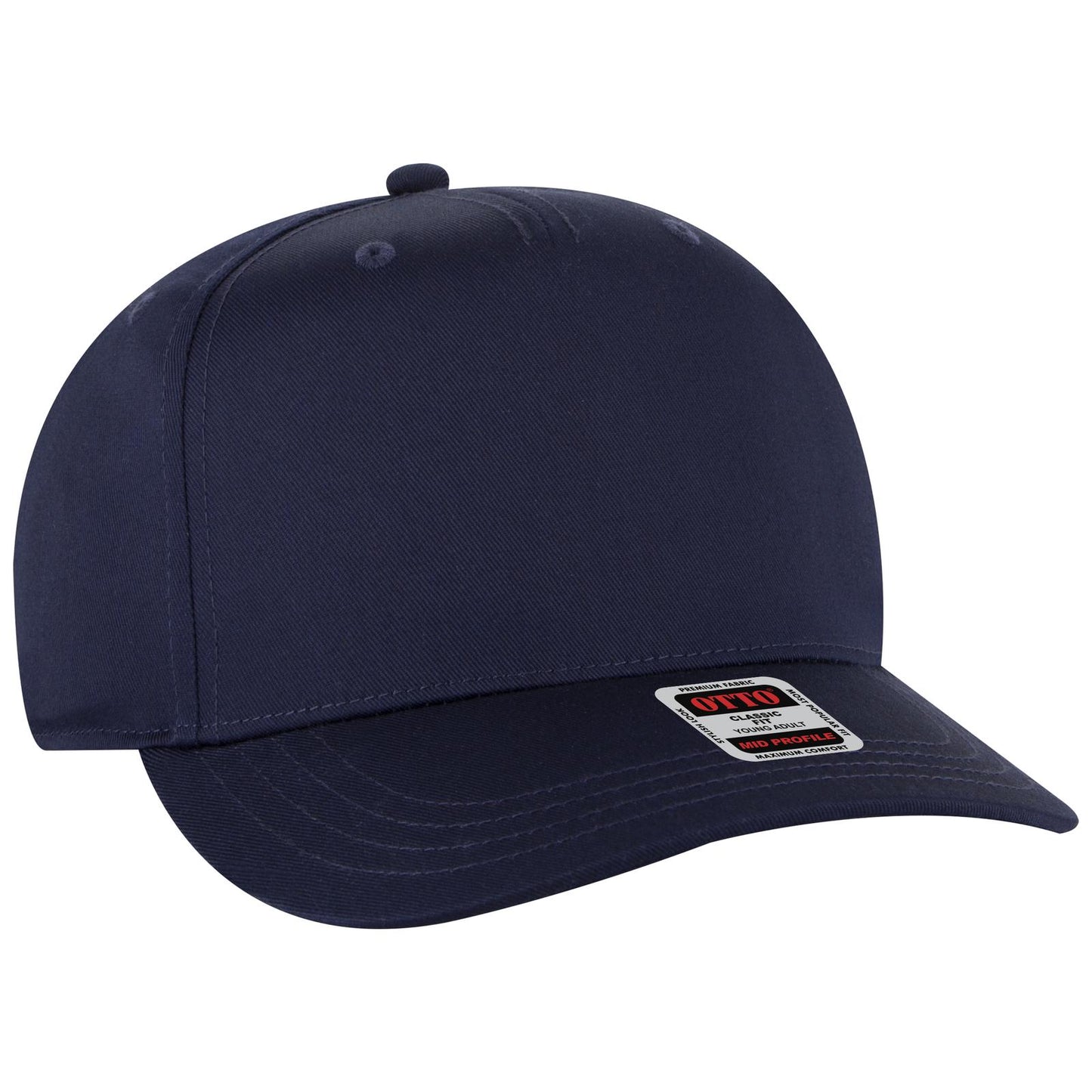 OTTO CAP 5 Panel Mid Profile Baseball Cap 31-069