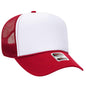 OTTO CAP 5 Panel Mid Profile Mesh Back Trucker Hat 32-467