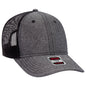 OTTO CAP 6 Panel Low Profile Mesh Back Trucker Hat 83-1239