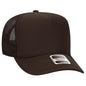 OTTO CAP 5 Panel High Crown Mesh Back Trucker Hat 39-165