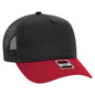 OTTO CAP 5 Panel Mid Profile Mesh Back Trucker Hat 32-285