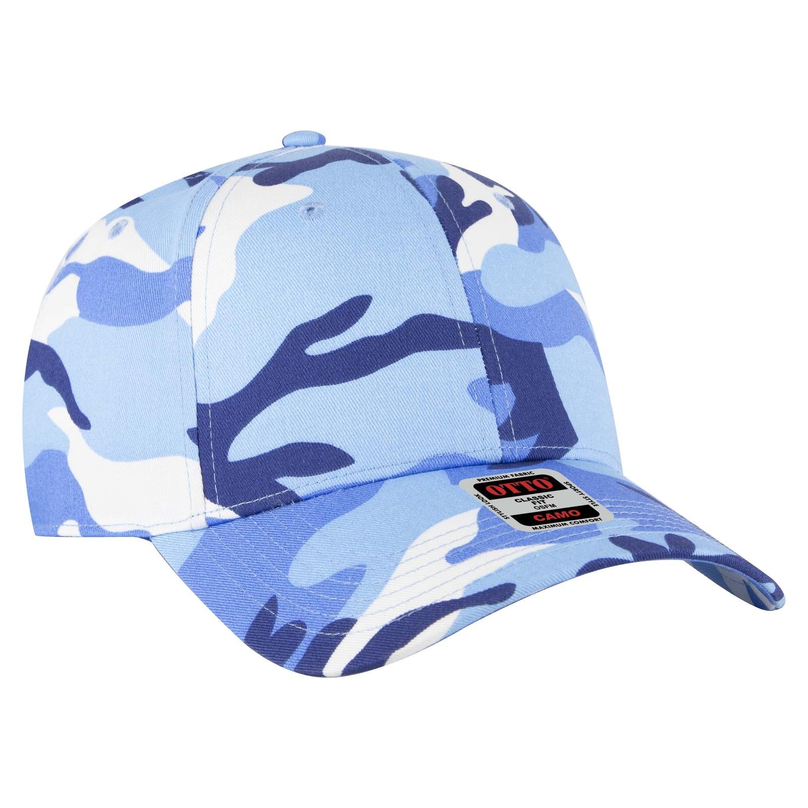 OTTO CAP Camouflage 6 Panel Low Profile Baseball Cap