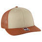 OTTO CAP 6 Panel Mid Profile Mesh Back Trucker Hat 112-1