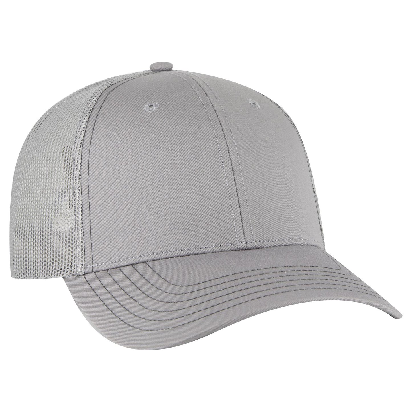 OTTO CAP 6 Panel Low Profile Mesh Back Trucker Hat 83-1239