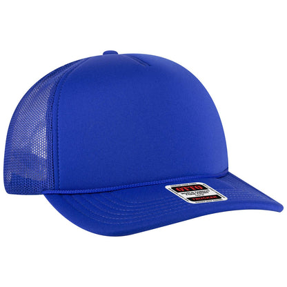 OTTO CAP 5 Panel High Crown Mesh Back Trucker Hat 3931-1