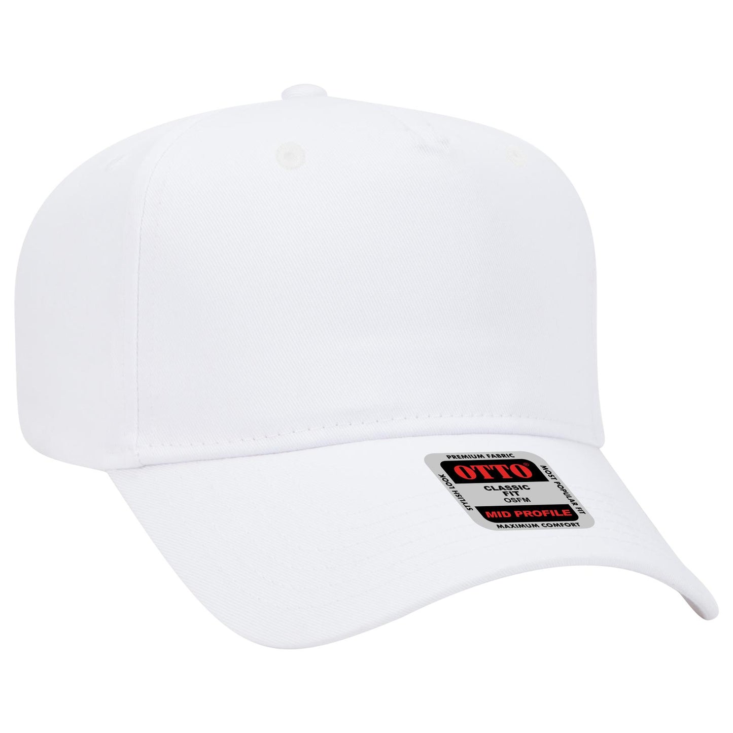 OTTO CAP 5 Panel Mid Profile Baseball Cap 31-069