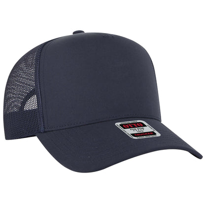 OTTO CAP 5 Panel Mid Profile Mesh Back Trucker Hat 32-285