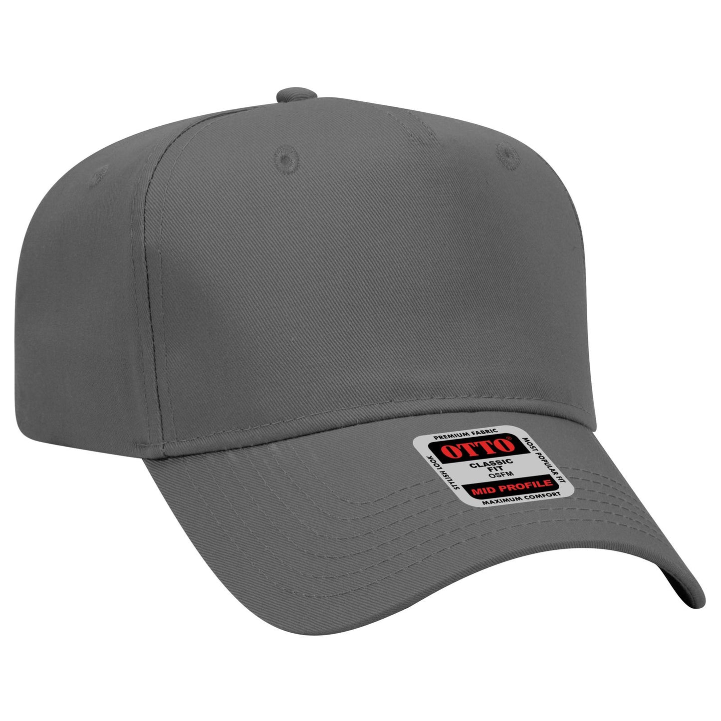 OTTO CAP 5 Panel Mid Profile Baseball Cap 31-069