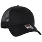 OTTO CAP 6 Panel Low Profile Mesh Back Trucker Hat 83-4