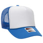 OTTO CAP 5 Panel High Crown Mesh Back Trucker Hat 39-165