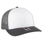 OTTO CAP 6 Panel Mid Profile Mesh Back Trucker Hat 112-1