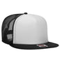 OTTO CAP "OTTO SNAP" 5 Panel High Crown Mesh Back Trucker Snapback Hat 132-1037