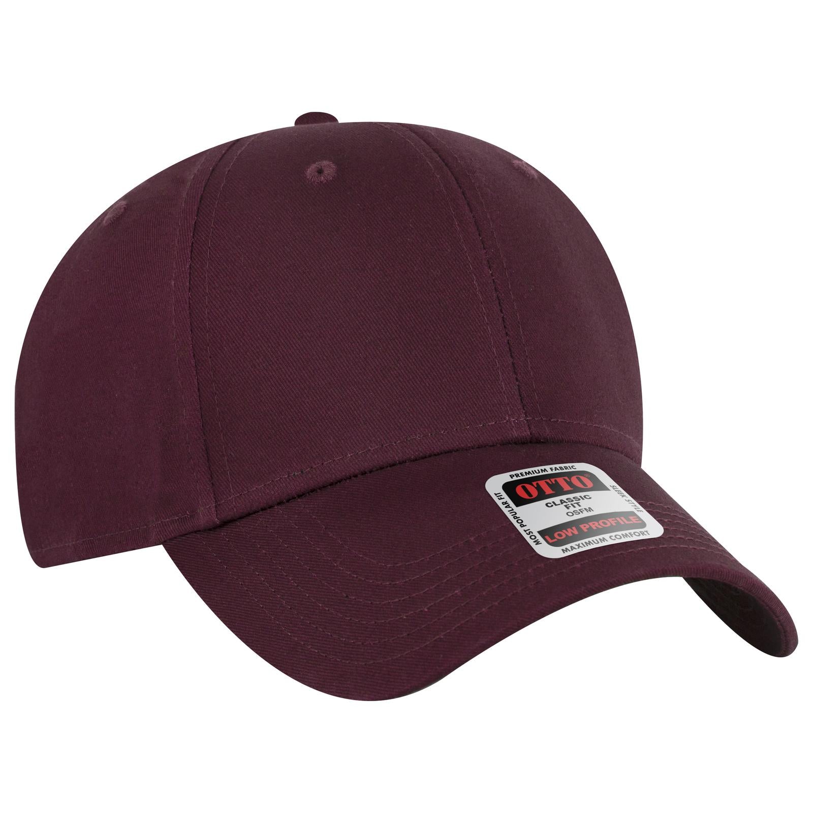 OTTO CAP 6 Panel Low Profile Baseball Cap