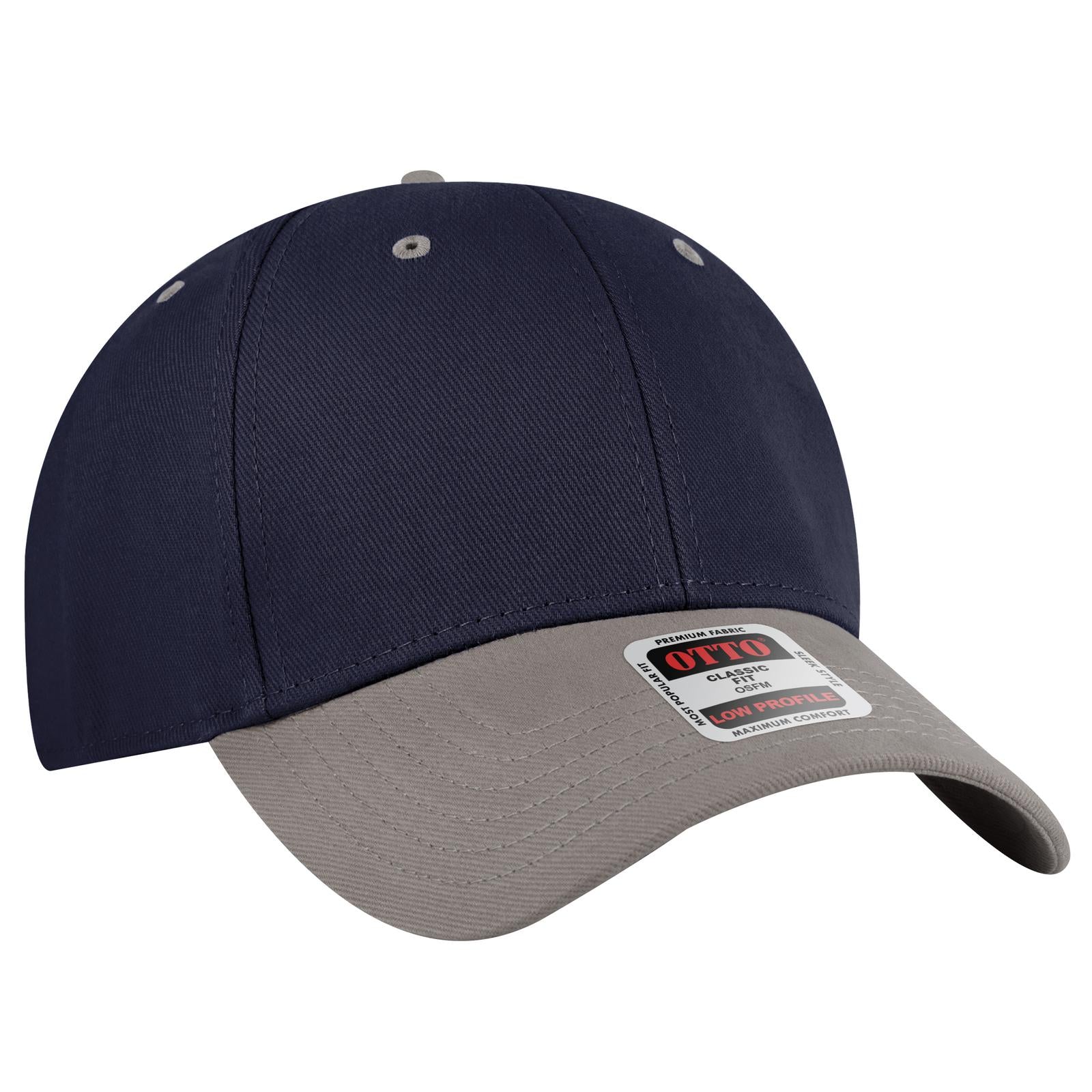 OTTO CAP 6 Panel Low Profile Baseball Cap