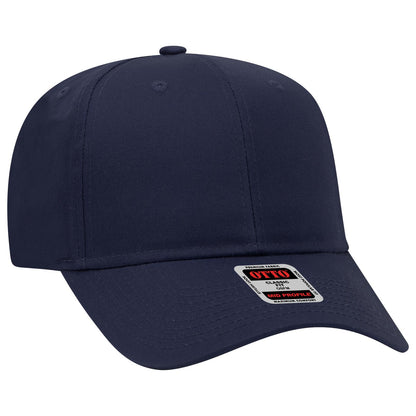 OTTO CAP 6 Panel Mid Profile Baseball Cap 27-079