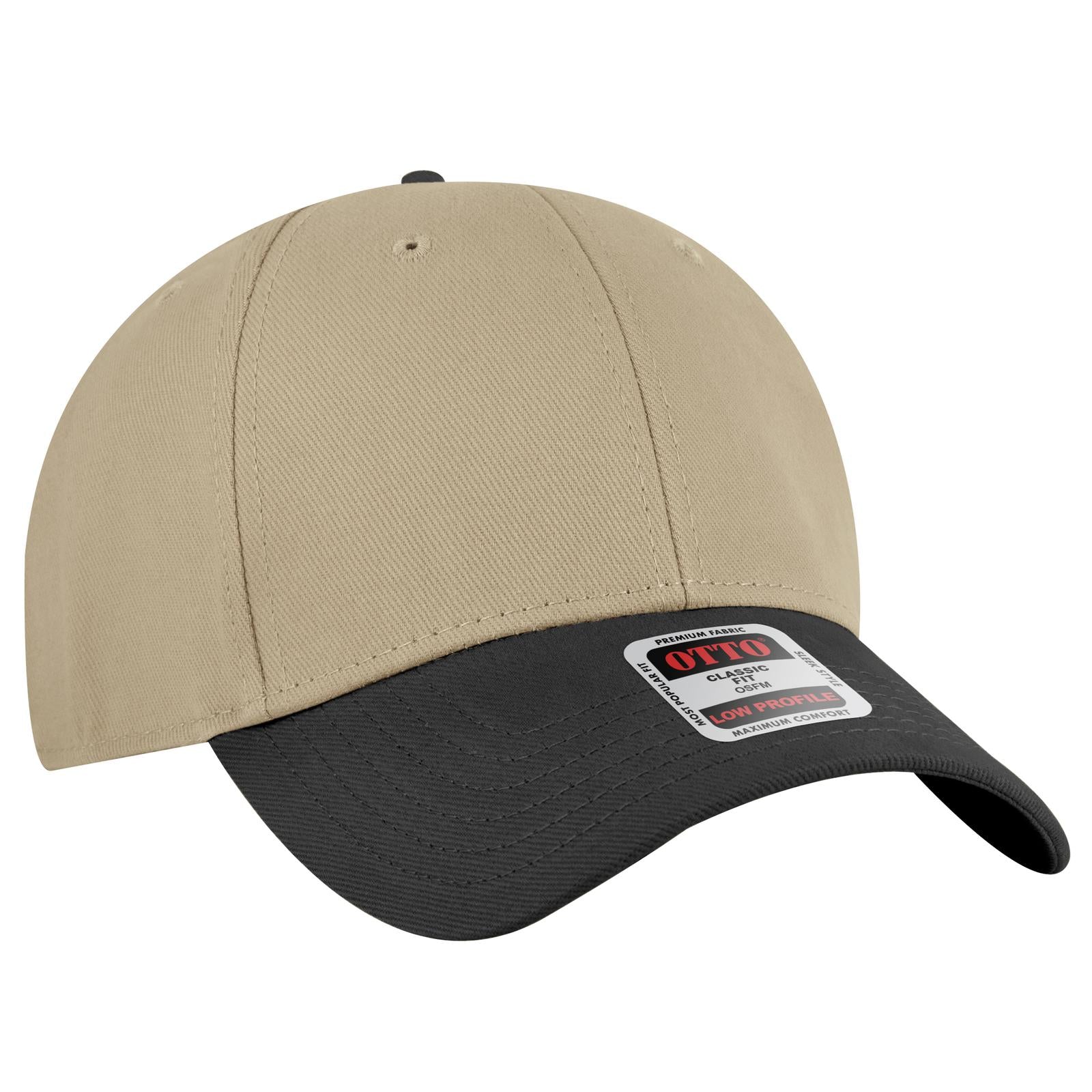 OTTO CAP 6 Panel Low Profile Baseball Cap