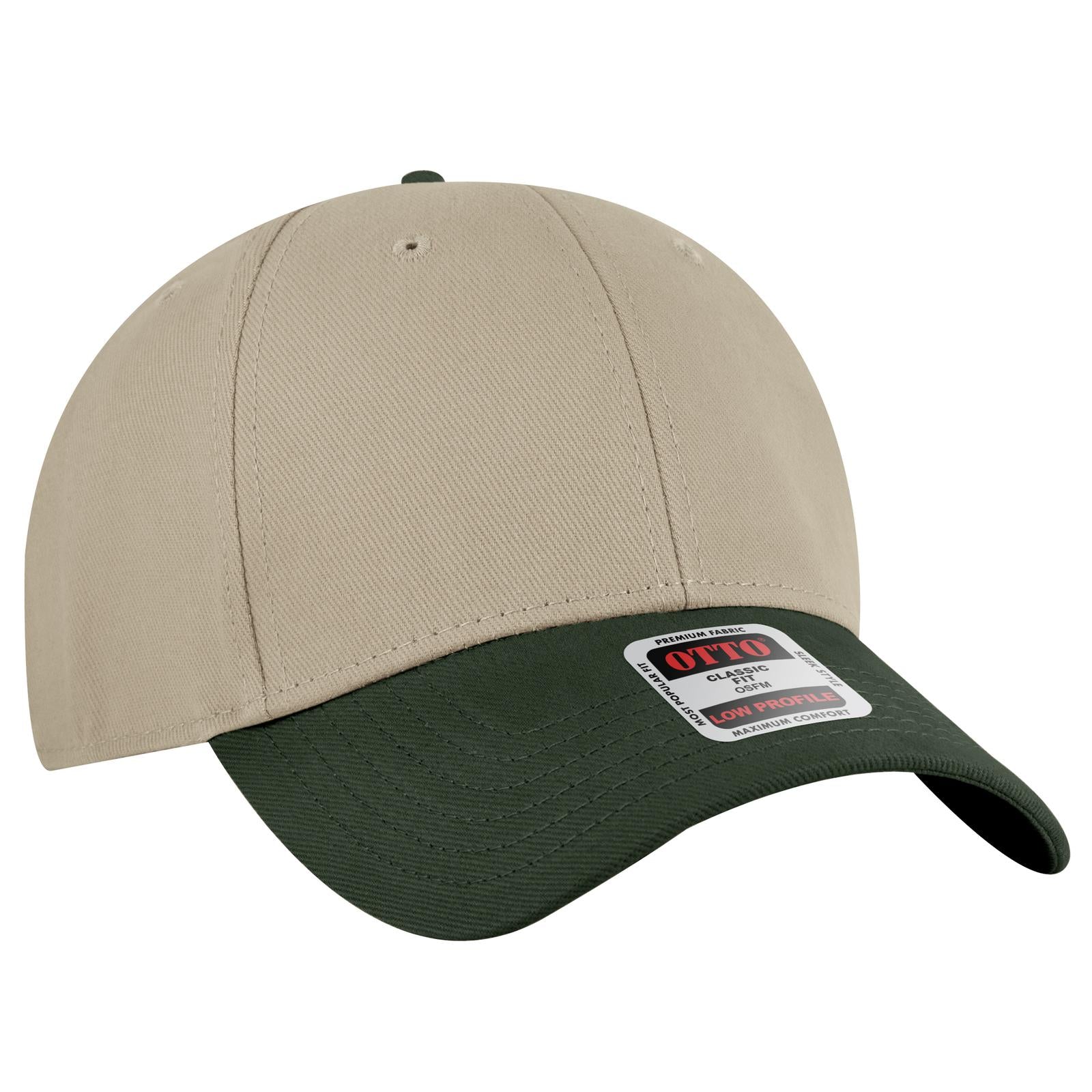 OTTO CAP 6 Panel Low Profile Baseball Cap