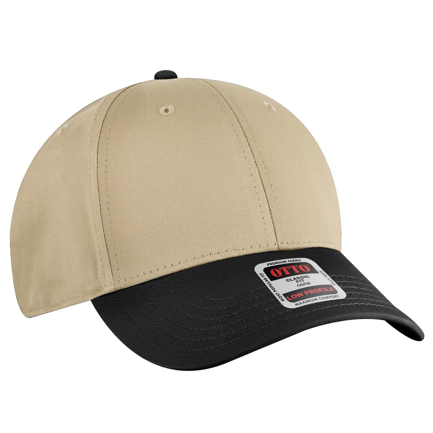 OTTO CAP 6 Panel Low Profile Baseball Cap 19-536