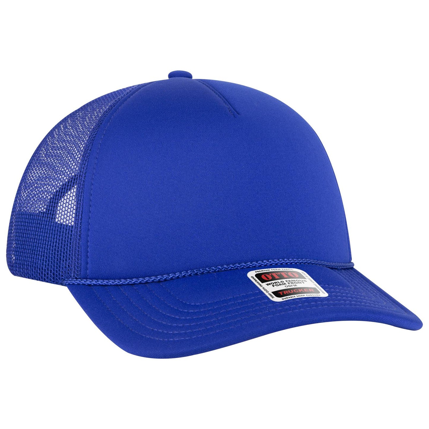 OTTO CAP 5 Panel Low Profile Mesh Back Trucker Hat 39102-1