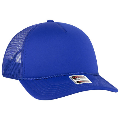 OTTO CAP 5 Panel Low Profile Mesh Back Trucker Hat 39102-1