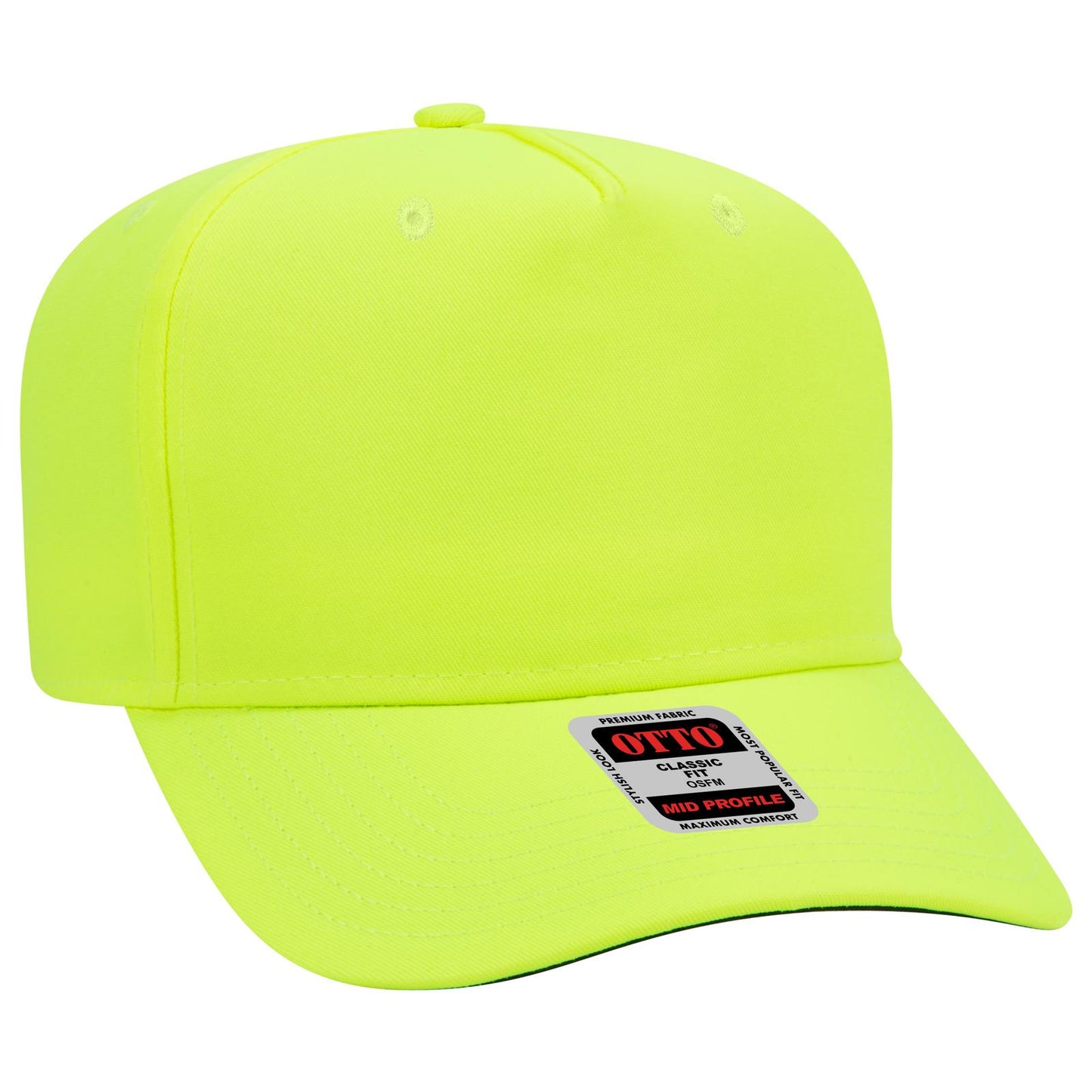 OTTO CAP 5 Panel Mid Profile Baseball Cap 31-069