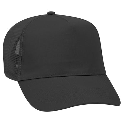 OTTO CAP 5 Panel Mid Profile Mesh Back Trucker Hat 32-1104