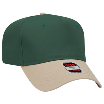 OTTO CAP 5 Panel Mid Profile Baseball Cap 31-069