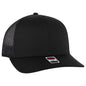OTTO CAP 6 Panel Mid Profile Mesh Back Trucker Hat 112-1
