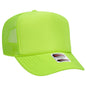 OTTO CAP 5 Panel High Crown Mesh Back Trucker Hat 39-165