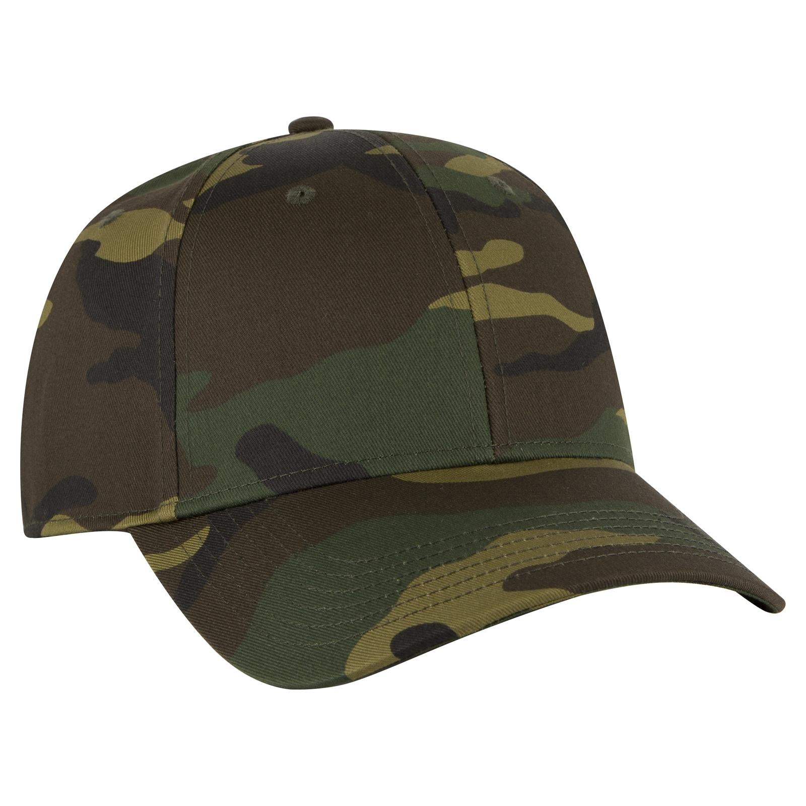 OTTO CAP Camouflage 6 Panel Low Profile Baseball Cap