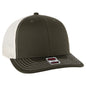 OTTO CAP 6 Panel Mid Profile Mesh Back Trucker Hat 112-1