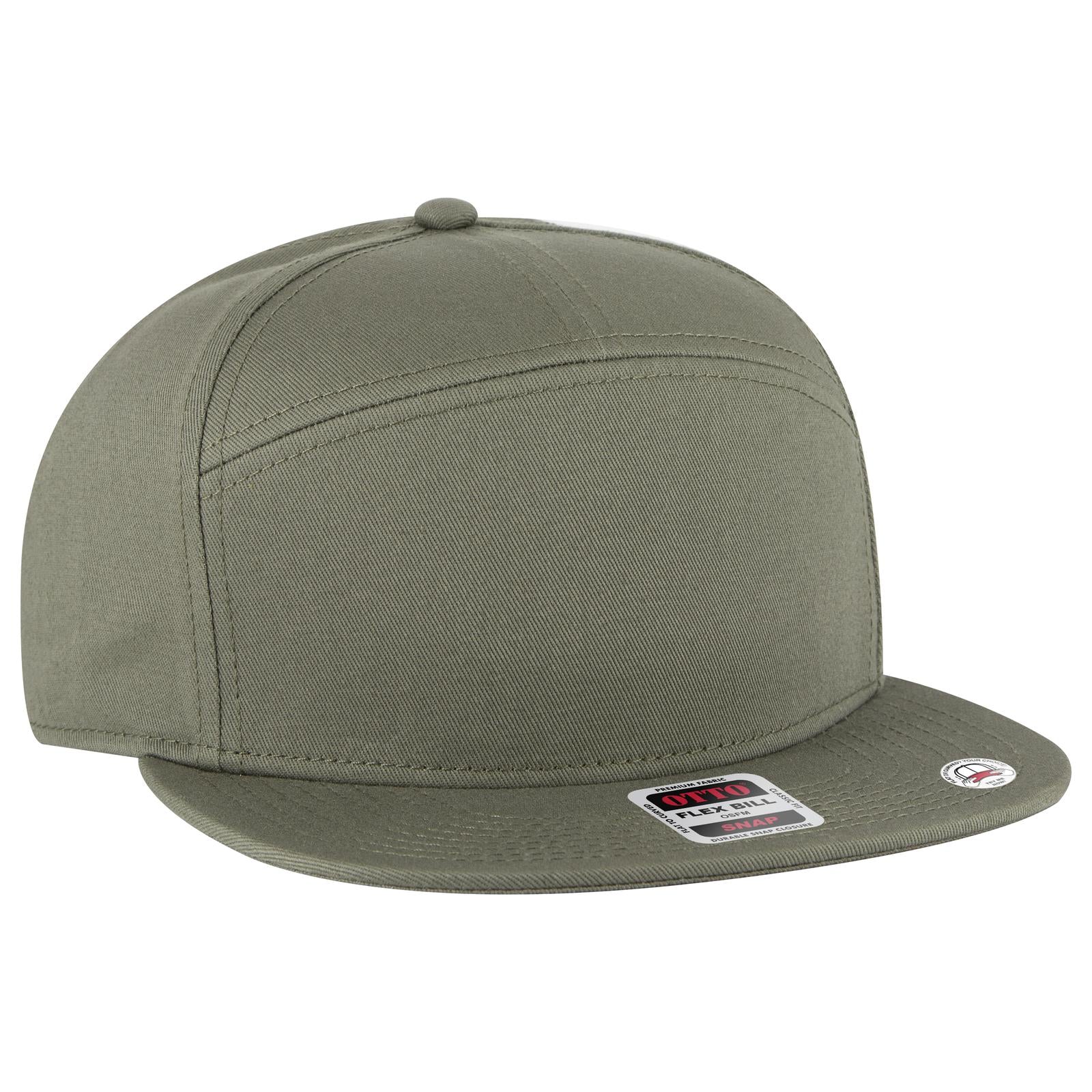 OTTO CAP "OTTO SNAP" 7 Panel Mid Profile Snapback Hat