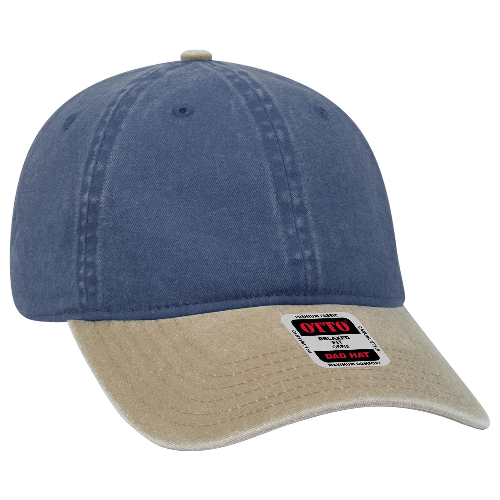 OTTO CAP 6 Panel Low Profile Dad Hat