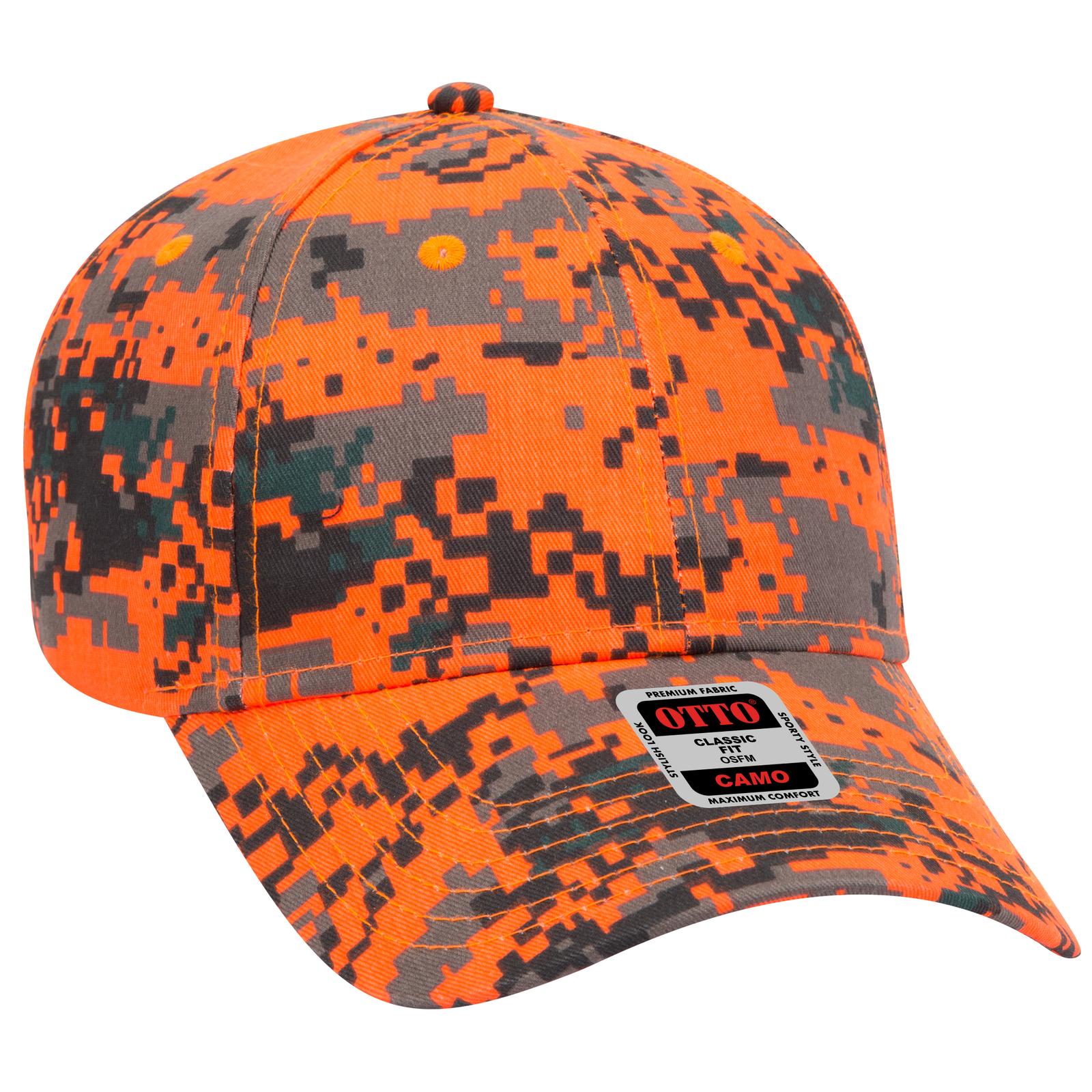 OTTO CAP Camouflage 6 Panel Low Profile Baseball Cap