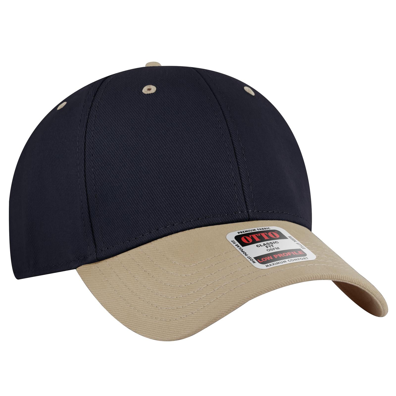 OTTO CAP 6 Panel Low Profile Baseball Cap