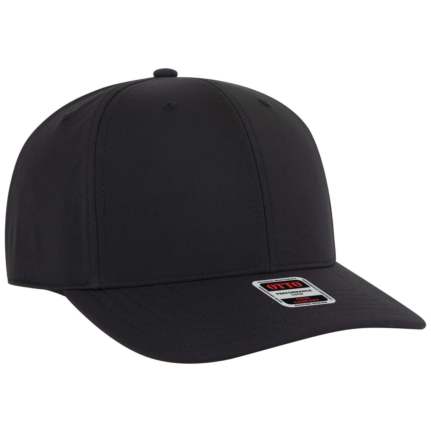 OTTO CAP 6 Panel Mid Profile Baseball Cap 27-1