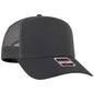 OTTO CAP 5 Panel Mid Profile Mesh Back Trucker Hat 32-1
