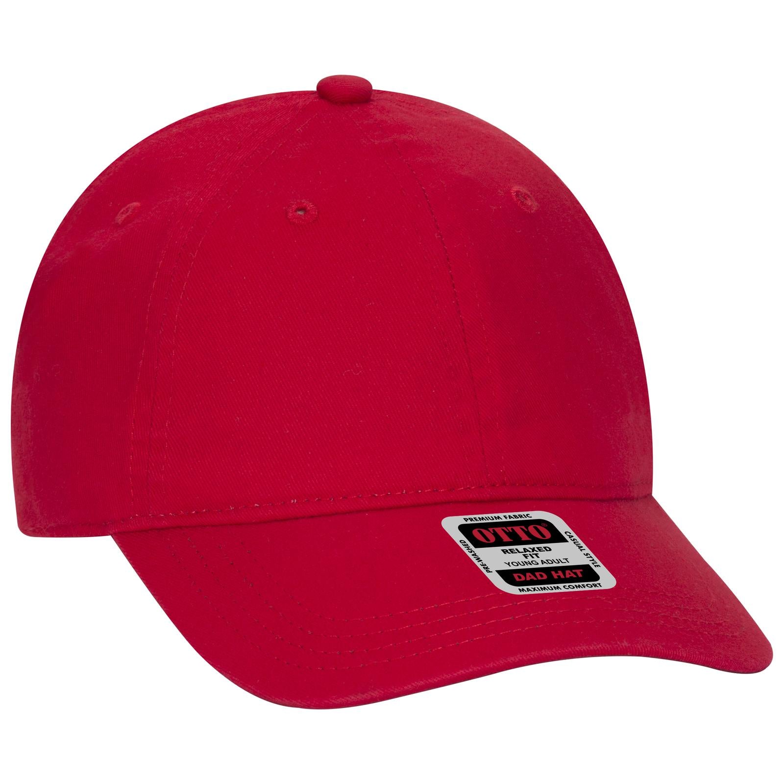 OTTO CAP 6 Panel Low Profile Dad Hat