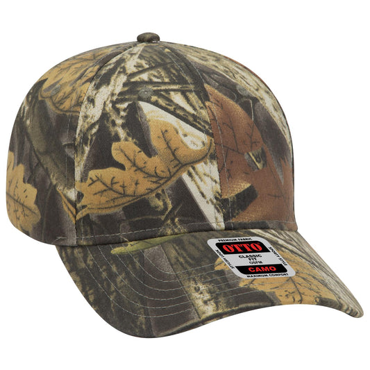 OTTO CAP Camouflage 6 Panel Low Profile Baseball Cap 78-835