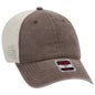 OTTO CAP "OTTO FLEX" Fitted 6 Panel Low Profile Mesh Back Trucker Hat 169-1264