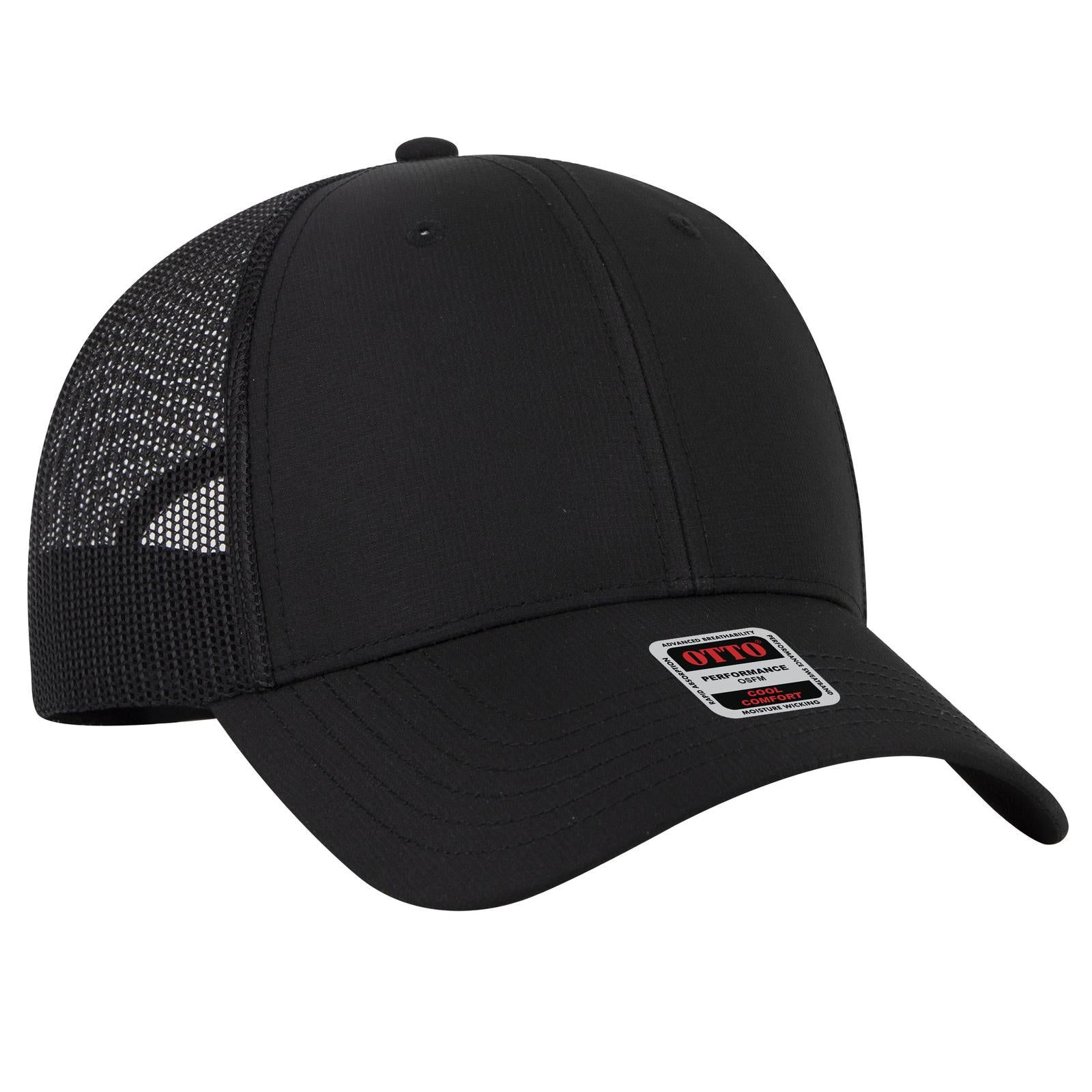 OTTO CAP 6 Panel Low Profile Mesh Back Trucker Hat