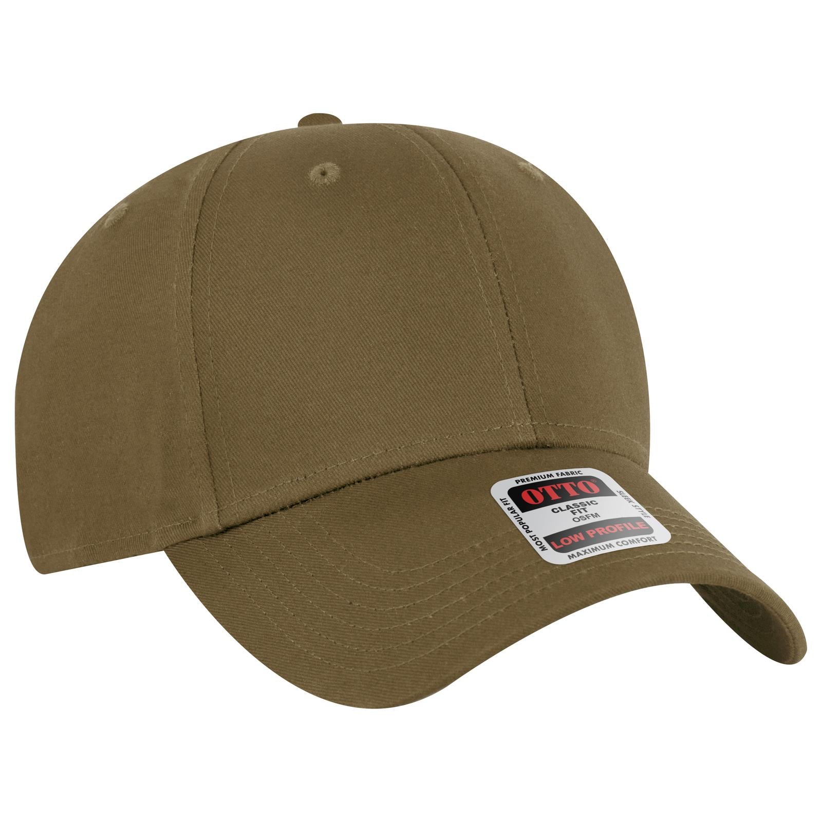 OTTO CAP 6 Panel Low Profile Baseball Cap