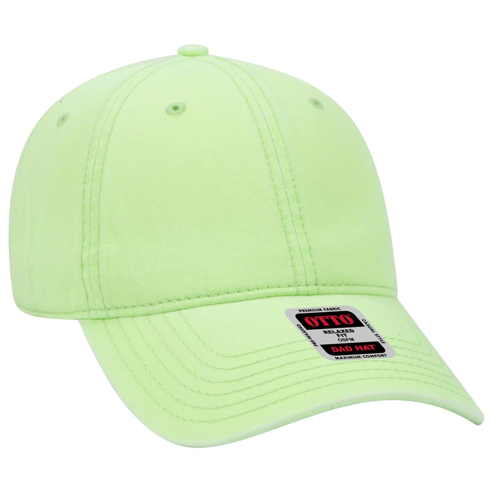 OTTO CAP 6 Panel Low Profile Dad Hat