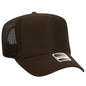 OTTO CAP 5 Panel High Crown Mesh Back Trucker Hat 39-165