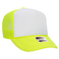OTTO CAP 5 Panel High Crown Mesh Back Trucker Hat 39-165