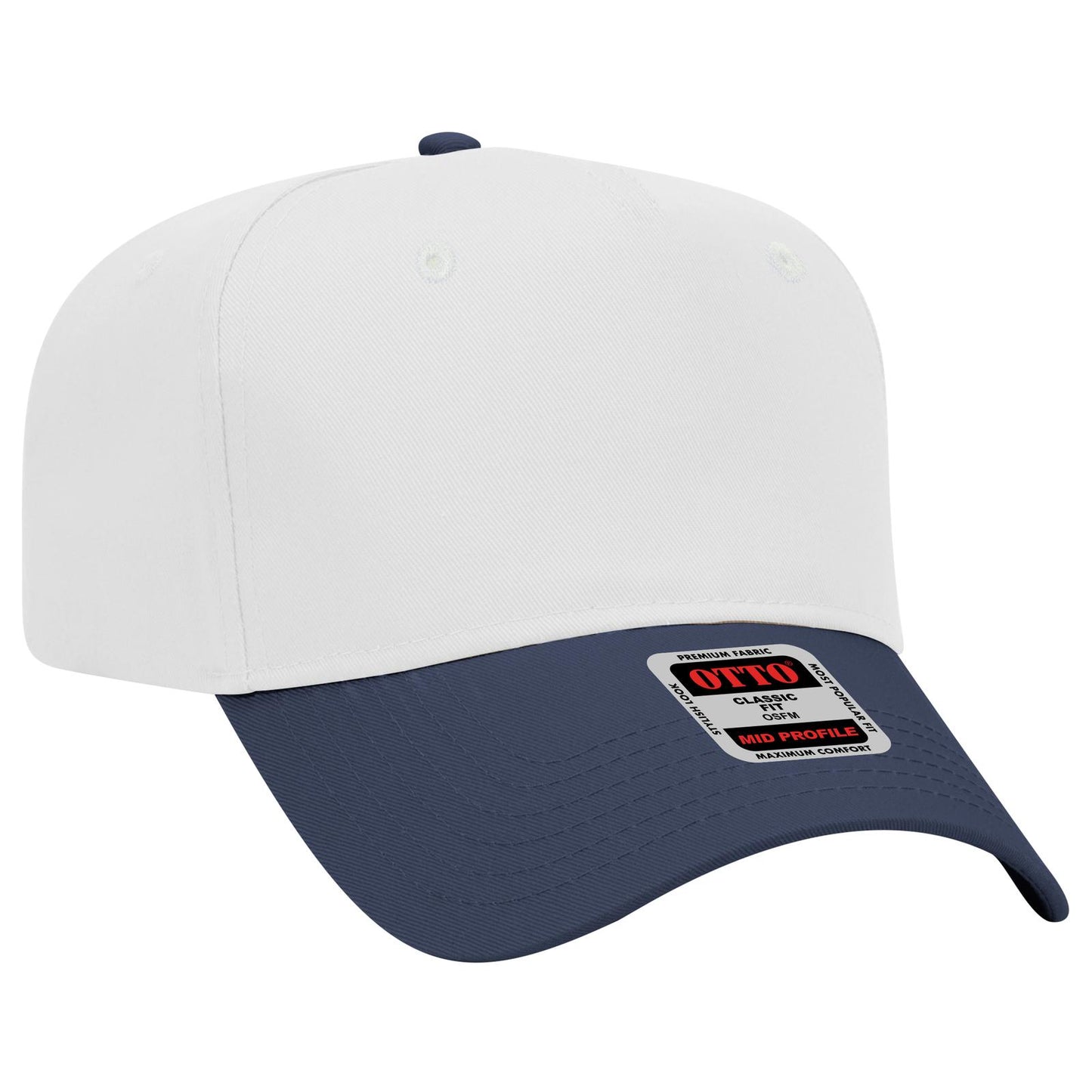 OTTO CAP 5 Panel Mid Profile Baseball Cap 31-069