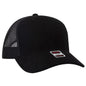 OTTO CAP 6 Panel Mid Profile Mesh Back Trucker Hat 112-1