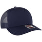 OTTO CAP 5 Panel Mid Profile Mesh Back Trucker Hat 32-285